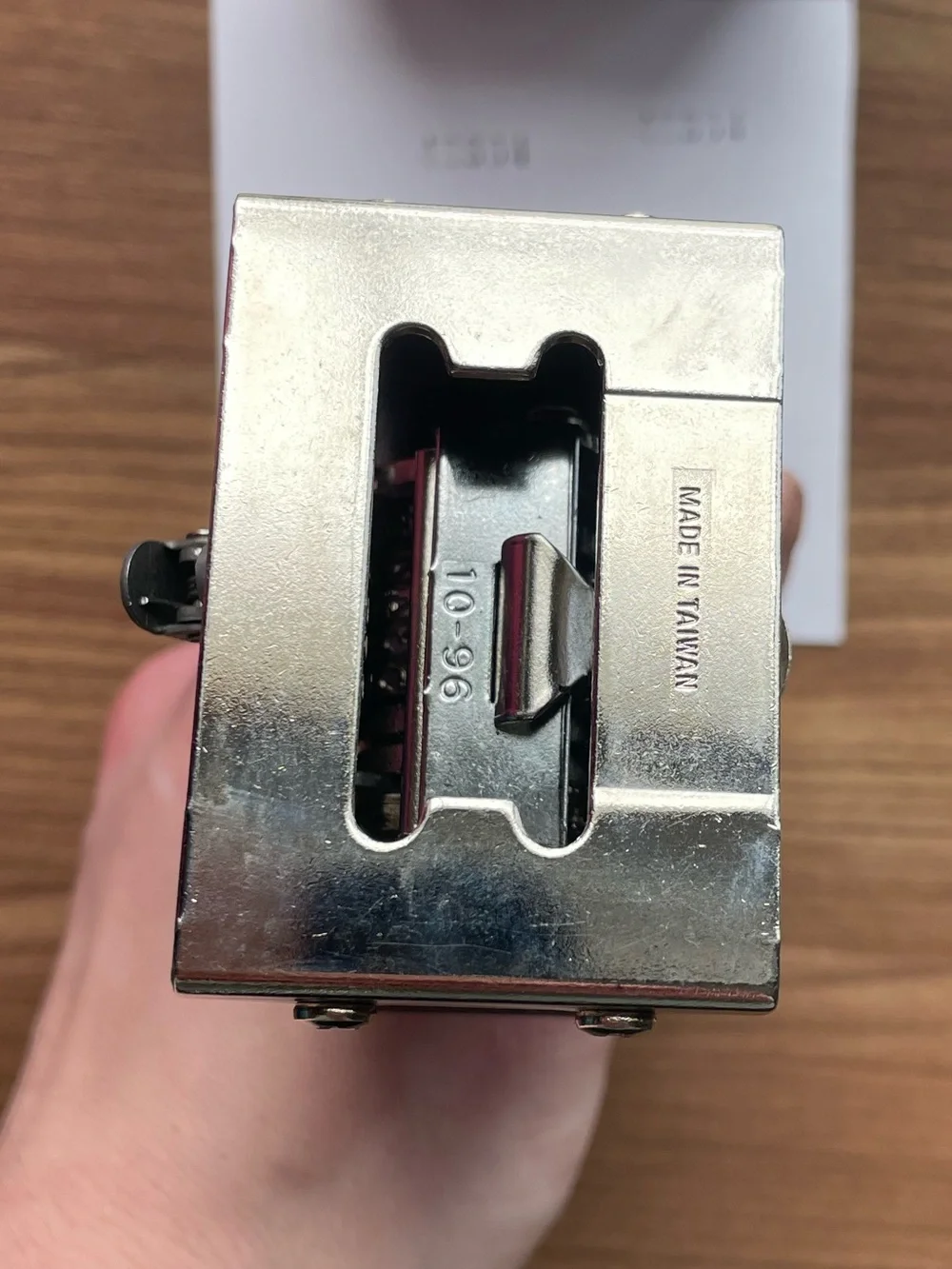 Vintage Bates Royall Automatic Numbering Machine RNM5A-7 5 Wheels 7 Movements